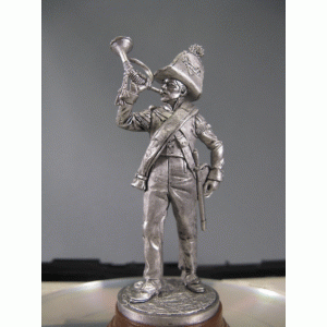 Горнист роты егерей Авангардного батальона. Брауншвейг, 1815 г. NAP-51