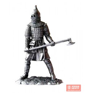 Тяжеловооруженный русский воин, 14 век. PTS-5039