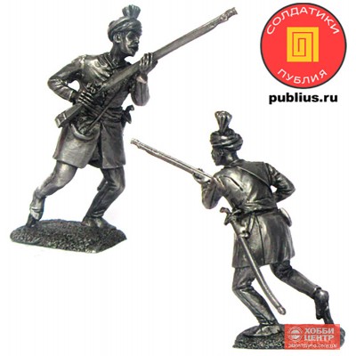 Тюфекчи — мушкетер повинциальной пехоты йерликулу, XVIII век. Османская империя. PTS-5298