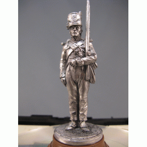 Рядовой батальонной роты 44-го Восточно-Эссекского полка. Великобритания, 1812-15 гг. NAP-31