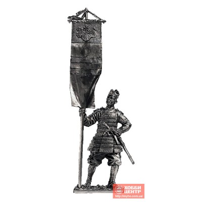 Японский воин-знаменосец, 14 век M143