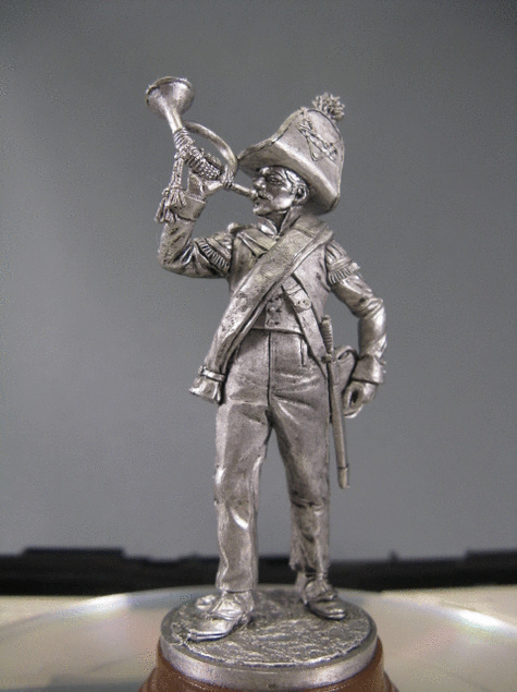 Горнист роты егерей Авангардного батальона. Брауншвейг, 1815 г. NAP-51