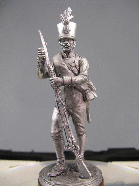 Фузилёр 4-го пехотного (немецкого) полка Хох унд Дойчмейстер. Австрия, 1809-14 гг. NAP-40