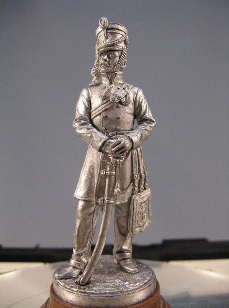 Офицер гусарского полка. Баден, 1812 г. NAP-34